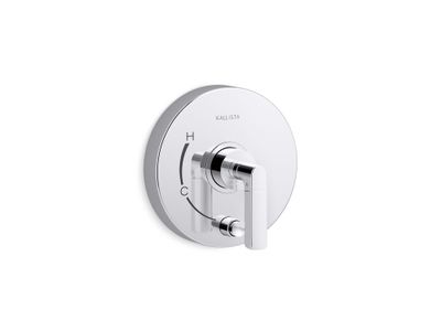 One Nazaré Pressure balance trim with diverter, lever handle