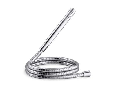 Foundations Modern Round Handshower with Hose