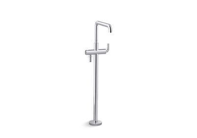 One Freestanding Bath Faucet, Armory Handle, Less Handshower