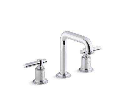 Central Park West Sink faucet, tall spout, lever handles
