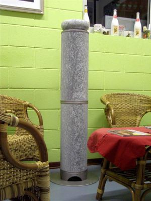 HRST1200E shot blasted Italian soapstone