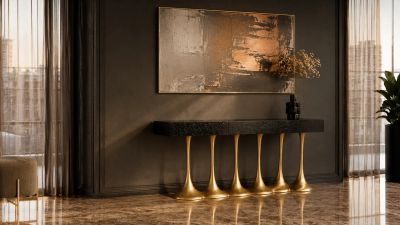 JANUS K1500 - Rectangular console table with drawers _ KARPA