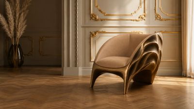 TRITON K1400 - Upholstered armchair _ KARPA