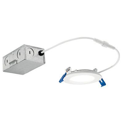 Direct To Ceiling Slim LED Downlight DLSL03R3090WHT