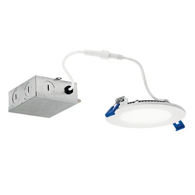 Direct To Ceiling Slim LED Downlight DLSL04R2790WHT
