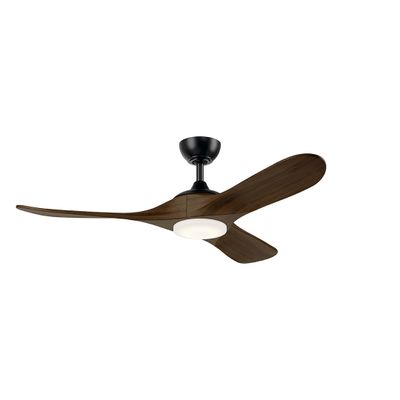 Mylo Ceiling Fan 52" 3 Blades Selectable CCT Size:13.5" H x 52" DIA Model:310552CPZMWH