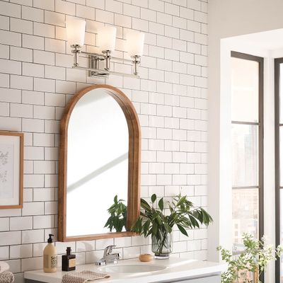 Rosalind Vanity Light 3-Light Size:23.75" W x 11.5" H x 5.5" D Model:55147BNB