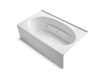 KOHLER | K-1114-HR | Windward 6-Foot Whirlpool with Heater, Apron, Right Drain