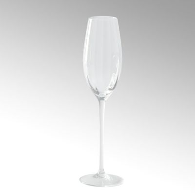 Gatsby champagne glass crystal H 26