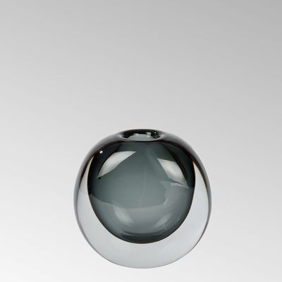 Cariani glass vase stone