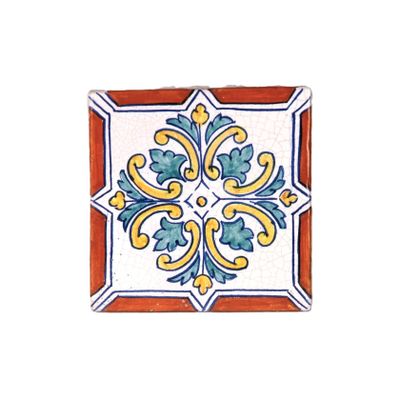 Ceramic-hand made tiles - set of 3 pcs - old cotto - PT/69