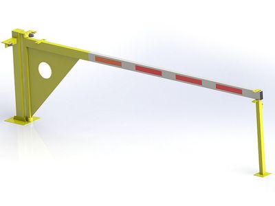 Barriera manuale con apertura a bandiera | Lazzari Srl