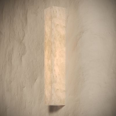 Ardesia Alabaster IP44 LED Square Wall Sconce Light 500mm
