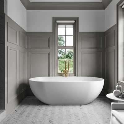 Lusso Light Picasso Freestanding Bath 1780mm