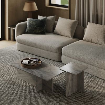 Notch coffee table