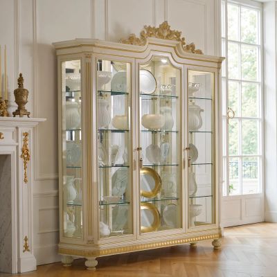 Edo display cabinet 3 doors • MARZORATI
