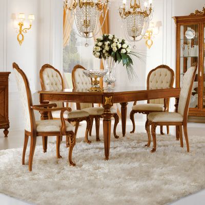 Edo rect. table with side extens. • MARZORATI
