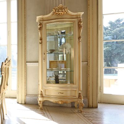 Louvre display cabinet 1 door • MARZORATI