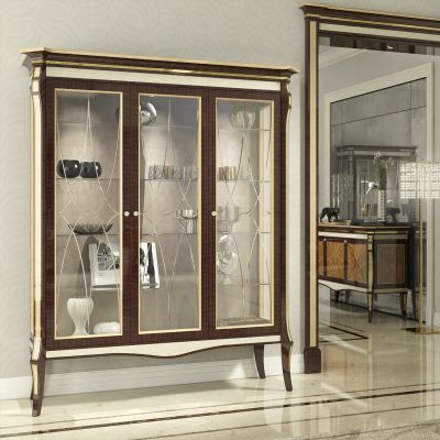 Monte Carlo LUX display cabinet 3 doors • MARZORATI