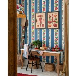 DAINTY FLOWERING Azure Wallpaper