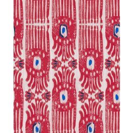 IKAT Raspberry Ripple Wallpaper
