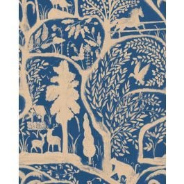 THE ENCHANTED WOODLAND Twilight Wallpaper