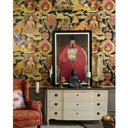 TIBETAN TAPESTRY Metallic Edition Wallpaper