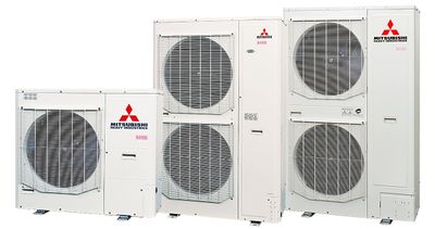KXZ VRF-T heat pump system | MHI air conditioning
