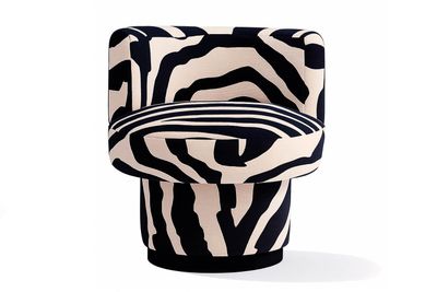 Caos Accent Chair Zebra