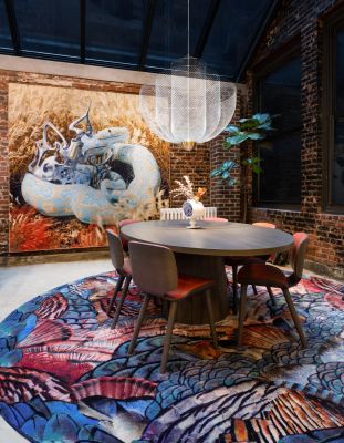Extinct Animals Carpet 