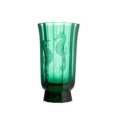 Mambo váza, 33,5 cm, nefrit