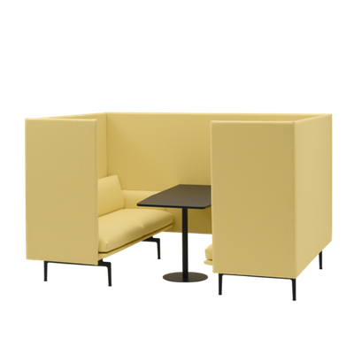 Outline Highback Cabin w. Table 120 2-Seater