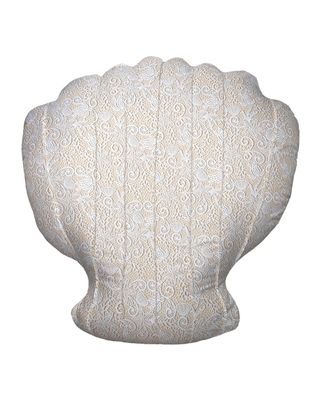 VILEBREQUIN x MX Home - Pouf XL flottant coquillage - Motifs dentelles