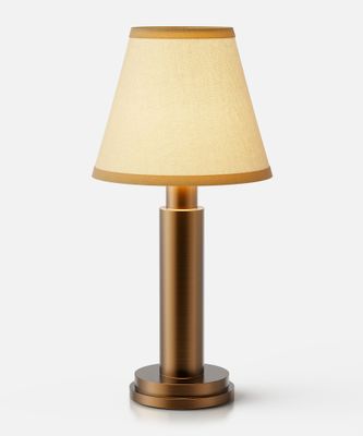 Elizabeth Aged Brass Lamp | Classic Cordless Table Lighting