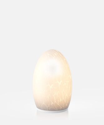 Get Egg Fritted Opal Lamp | Diffused Cordless Table Lighting