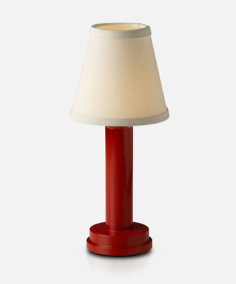 Victoria Tomato Red Cordless Table Lamp | Limited Edition