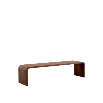 Milano Bench, American Walnut — NORD ARIN