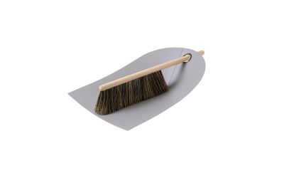 Dustpan & Broom Black