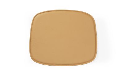 Form Seat Cushion Leather Camel