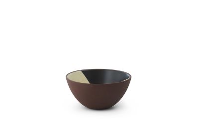 Line Bowl Ø15 Black/Cream