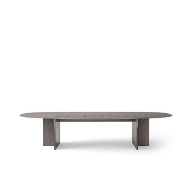 SINFONIA GN8011/350 - Oval eucalyptus table