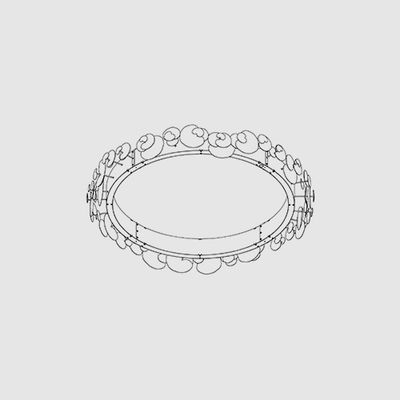 eucalyptus chandelier round single tier