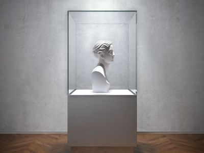 Glass display cases