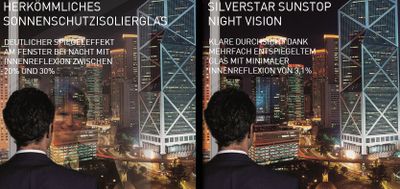 Solar control glass (SUNSTOP)