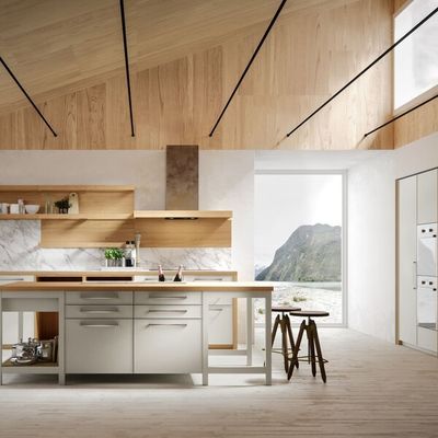 Nordico | Cucine semplici e luminose in legno | Old Line Arredamenti