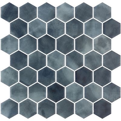 Hex XL Bittor Matte - Mosaico Vítreo de ONIX