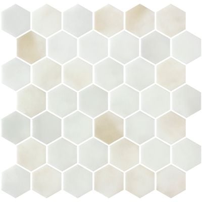 Hex XL Gaia Matte - Mosaico Vítreo de ONIX