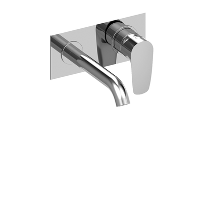 Parallel Single-lever Wall Mounted Mixer with Plate 47..208UP