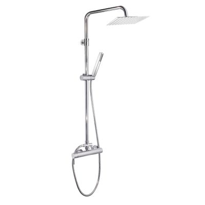 Single-lever Shower Mixer with Integrated Shower Column 022211