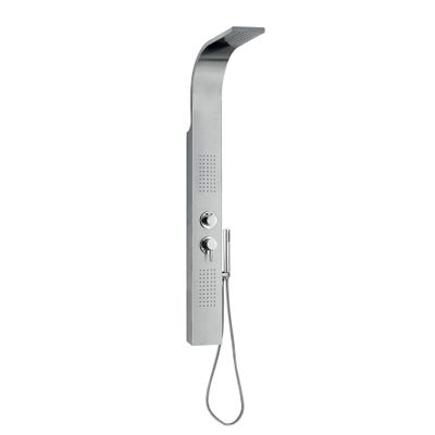 Shower Column with Single-lever Mixer, 4-outlet Diverter, 1.5m Gliss Flexible Hose and Shower Head 992566